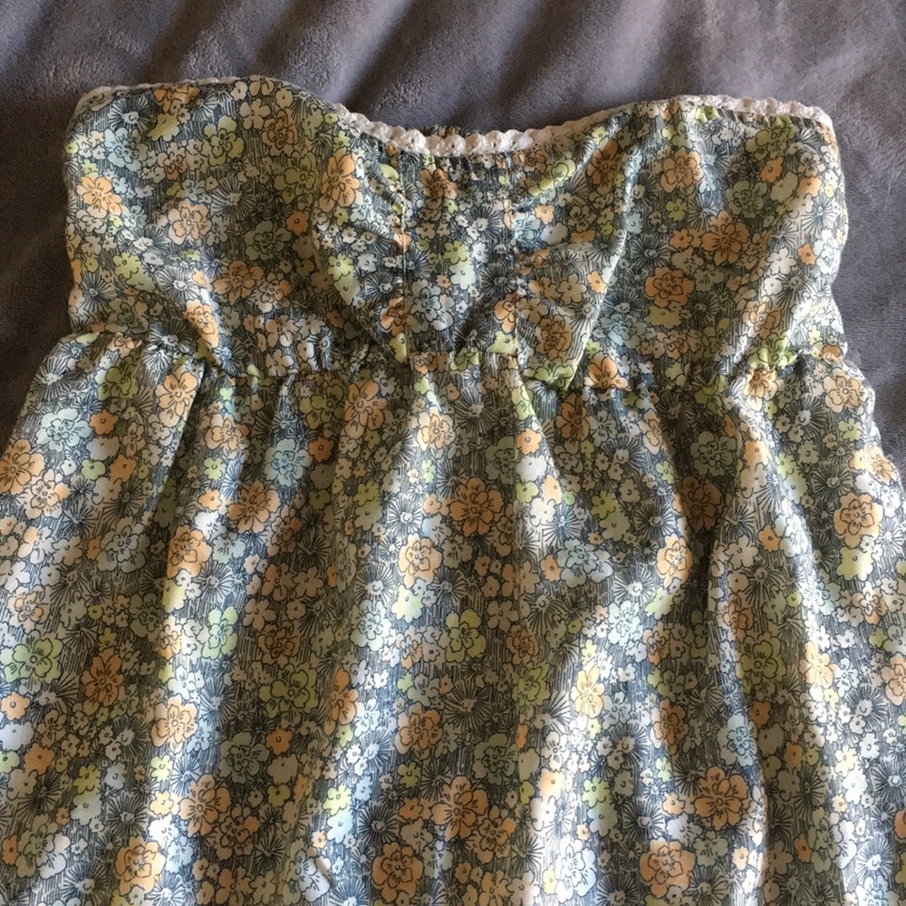 Strapless O'Neill summer dress